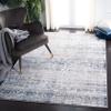 SAFAVIEH Amelia Collection Accent Rug - 4'5" x 6'5", Grey & Blue, Distressed Design, Non-Shedding & Easy Care, Ideal for High Traffic Areas in Entryway, Living Room, Bedroom (ALA217F) view 1
