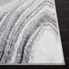 SAFAVIEH Area Rug 8x10 - Amelia Collection - Large - Light Grey & Ivory, Modern Design, Non-Shedding & Easy Cleaning, Ideal for Living Room, Bedroom, Office, Dining Space (ALA246F) view 3