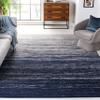 SAFAVIEH Area Rug 8x10 - Adirondack Collection - Large - Navy & Grey, Modern Ombre Design, Non Shedding & Easy to Clean, Ideal for Living Room, Bedroom, Office, Dining Space (ADR113E) view 1
