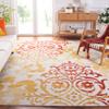 SAFAVIEH Area Rug 8x10 - Adirondack Collection - Large - Grey & Gold, Floral Glam Damask Design, Non-Shedding & Easy Cleaning, Ideal for Living Room, Bedroom, Office, Dining Space (ADR114D) view 1