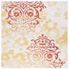 SAFAVIEH Area Rug 8x10 - Adirondack Collection - Large - Grey & Gold, Floral Glam Damask Design, Non-Shedding & Easy Cleaning, Ideal for Living Room, Bedroom, Office, Dining Space (ADR114D) view 2