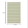 SAFAVIEH Washable Rug Outdoor Courtyard Collection - 2'3" x 10' Runner, Green & Beige, Non-Shedding & Easy Cleaning, Ideal for Patio, Entryway, Mudroom, Hallway, Kitchen (CY6062-244) view 2