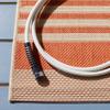 SAFAVIEH Washable Rug Outdoor Courtyard Collection - 2'3" x 10' Runner, Green & Beige, Non-Shedding & Easy Cleaning, Ideal for Patio, Entryway, Mudroom, Hallway, Kitchen (CY6062-244) view 4