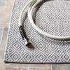 SAFAVIEH Washable Rug Outdoor Courtyard Collection - 2'3" x 16' Runner, Grey, Non-Shedding & Easy Cleaning, Ideal for Patio, Entryway, Mudroom, Hallway, Kitchen (CY8520-36811) view 3