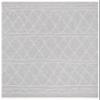 SAFAVIEH Area Rug 8x10 - Augustine Collection - Large - Grey & Ivory, Moroccan Boho Fringe Design, Easy Cleaning, Ideal for Living Room, Bedroom, Office, Dining Space (AGT474A) view 3