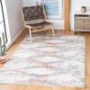 SAFAVIEH Area Rug 8x10 - Amelia Collection - Large - Ivory & Rust, Modern Design, Non-Shedding & Easy Cleaning, Ideal for Living Room, Bedroom, Office, Dining Space (ALA478B) view 1