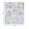 SAFAVIEH Area Rug 8x10 - Amelia Collection - Large - Grey & Blue, Modern Design, Non-Shedding & Easy Cleaning, Ideal for Living Room, Bedroom, Office, Dining Space (ALA293F) view 2