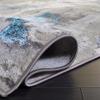 SAFAVIEH Amelia Collection Accent Rug - 4'5" x 6'5", Grey & Blue, Modern Abstract Design, Non-Shedding & Easy Care, Ideal for High Traffic Areas in Entryway, Living Room, Bedroom (ALA277F) view 4