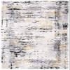 SAFAVIEH Amelia Collection Accent Rug - 4'5" x 6'5", Grey & Gold, Modern Abstract Design, Non-Shedding & Easy Care, Ideal for High Traffic Areas in Entryway, Living Room, Bedroom (ALA271F) view 3