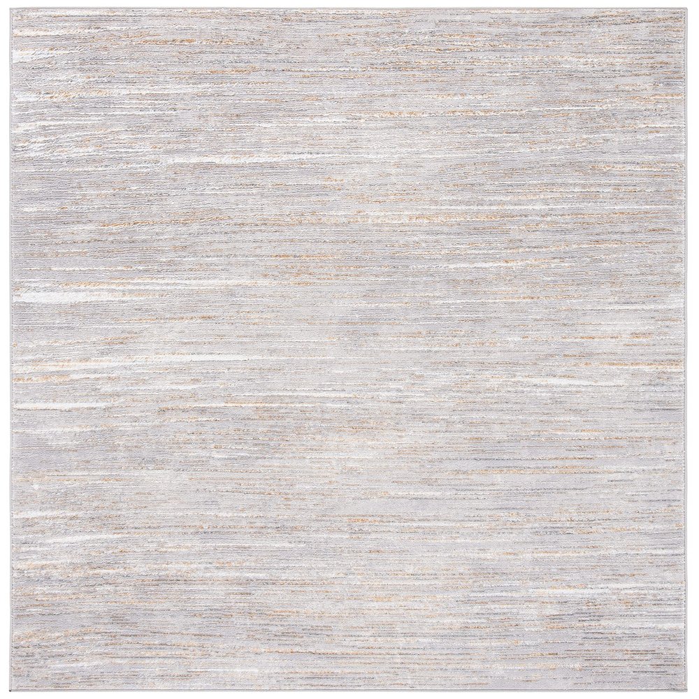 SAFAVIEH Orchard Collection Accent Rug - 4'5" x 6'5", Grey & Gold, Modern Abstract Design, Non-Shedding & Easy Care, Ideal for High Traffic Areas in Entryway, Living Room, Bedroom (ORC668G)