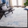 SAFAVIEH Amelia Collection Accent Rug - 4'5" x 6'5", Grey & Blue, Modern Abstract Design, Non-Shedding & Easy Care, Ideal for High Traffic Areas in Entryway, Living Room, Bedroom (ALA248G) view 1