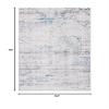 SAFAVIEH Amelia Collection Accent Rug - 4'5" x 6'5", Grey & Blue, Modern Abstract Design, Non-Shedding & Easy Care, Ideal for High Traffic Areas in Entryway, Living Room, Bedroom (ALA248G) view 2