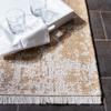 SAFAVIEH Area Rug 8x10 - Augustine Collection - Large - Taupe & Grey, Modern Abstract Fringe Design, Easy Cleaning, Ideal for Living Room, Bedroom, Office, Dining Space (AGT469E) view 4