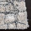 SAFAVIEH Area Rug 8x10 - Fontana Shag Collection - Large - Ivory & Grey, Modern Design, Non-Shedding & Easy Cleaning, Ultra Plush Thick Pile, Ideal for Living Room, Bedroom, Dining Space (FNT851A) view 4
