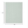 SAFAVIEH Area Rug 8x10 - Augustine Collection - Large - Green & Ivory, Geometric Fringe Design, Easy Cleaning, Ideal for Living Room, Bedroom, Office, Dining Space (AGT484Y) view 2