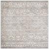 SAFAVIEH Area Rug 8x10 - Pyramid Collection - Large - Ivory & Charcoal, Moroccan Boho Tribal Design, Non-Shedding & Easy Cleaning, Ideal for Living Room, Bedroom, Office, Dining Space (PYR260A) view 3