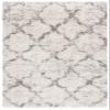 SAFAVIEH Area Rug 8x10 - Hudson Shag Collection - Large - Ivory & Grey, Trellis Pattern, Non-Shedding & Easy Cleaning, Ultra Plush Thick Pile, Ideal for Living Room, Bedroom, Dining Space (SGH269A) view 3