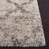 SAFAVIEH Area Rug 8x10 - Hudson Shag Collection - Large - Ivory & Grey, Trellis Pattern, Non-Shedding & Easy Cleaning, Ultra Plush Thick Pile, Ideal for Living Room, Bedroom, Dining Space (SGH269A) view 4