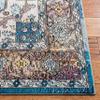 SAFAVIEH Area Rug 8x10 - Aria Collection - Large - Turquoise & Light Orange, Boho Medallion Distressed Design, Non-Shedding & Easy Cleaning, Ideal for Living Room, Bedroom, Dining Space (ARA191K) view 4