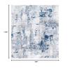 SAFAVIEH Area Rug 8x10 - Amelia Collection - Large - Grey & Light Blue, Modern Design, Non-Shedding & Easy Cleaning, Ideal for Living Room, Bedroom, Office, Dining Space (ALA777G) view 2