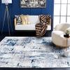 SAFAVIEH Area Rug 8x10 - Amelia Collection - Large - Grey & Light Blue, Modern Design, Non-Shedding & Easy Cleaning, Ideal for Living Room, Bedroom, Office, Dining Space (ALA777G) view 4