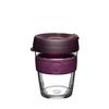 KeepCup Brew, Reusable Coffee Cup - Tempered Glass and Splashproof Sipper, M 12oz/340ml - Alder view 1