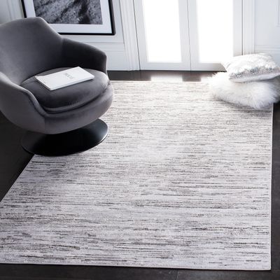 SAFAVIEH Orchard Collection Accent Rug - 4'5" x 6'5", Grey & Light Grey, Modern Abstract Design, Non-Shedding & Easy Care, Ideal for High Traffic Areas in Entryway, Living Room, Bedroom (ORC668H)