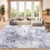 SAFAVIEH Area Rug 8x10 - Amelia Collection - Large - Grey & Ivory, Modern Design, Non-Shedding & Easy Cleaning, Ideal for Living Room, Bedroom, Office, Dining Space (ALA777F) view 1