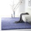 SAFAVIEH California Shag Collection Area Rug - 4' Square, Periwinkle, Non-Shedding & Easy to Clean, Ultra Plush Thick Pile, Ideal for Living Room, Bedroom, Dining Space (SG151-7171) view 2