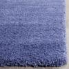 SAFAVIEH California Shag Collection Area Rug - 4' Square, Periwinkle, Non-Shedding & Easy to Clean, Ultra Plush Thick Pile, Ideal for Living Room, Bedroom, Dining Space (SG151-7171) view 4