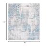 SAFAVIEH Area Rug 8x10 - Amelia Collection - Large - Grey & Blue, Modern Design, Non-Shedding & Easy Cleaning, Ideal for Living Room, Bedroom, Office, Dining Space (ALA279F) view 2