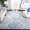 SAFAVIEH Area Rug 8x10 - Lagoon Collection - Large - Grey & Blue, Distressed Design, Non-Shedding & Easy Cleaning, Ideal for Living Room, Bedroom, Office, Dining Space (LGN506F) view 1