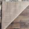 SAFAVIEH Dallas Shag Collection Runner Rug - 2'3" x 20', Grey & Ivory, Trellis Design, Non-Shedding & Easy Care, 1.5-inch Thick Ideal for High Traffic Areas in Living Room, Bedroom (SGD257G) view 3