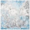 SAFAVIEH Area Rug 12x15 - Tulum Collection - Large - Grey & Blue, Modern Abstract Design, Non-Shedding & Easy to Clean, Ideal for Living Room, Bedroom, Dining Space (TUL207F) view 2