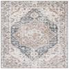 SAFAVIEH Area Rug 8x10 - Pyramid Collection - Large - Ivory & Beige, Oriental Design, Non-Shedding & Easy Cleaning, Ideal for Living Room, Bedroom, Office, Dining Space (PYR268B) view 2