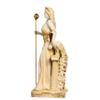 BEAUTIFUL GREEK STATUES Hera Goddess of Marriage, Women, Childbirth, and Family Alabaster Gold Tone 13" view 3