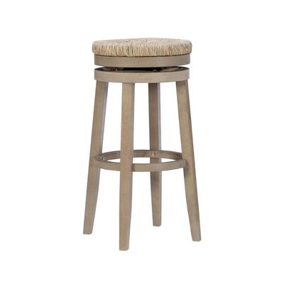 Powell Furniture Maya Swivel Barstool, Natural
