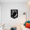 Badger Steel USA - POW MIA Flag - Metal Wall Art - 19" X 24" - Hammered Copper view 3