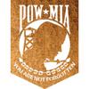 Badger Steel USA - POW MIA Flag - Metal Wall Art - 19" X 24" - Hammered Copper view 4