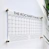 Large Clear Acrylic Monthly Calendar for wall | Dry-Erase Message White Board Calendar Wall Mounted Office Home Family Organization Tools Must Haves School Kids Adult Mom Teen Monthly Weekly ADHD Tool view 3