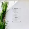 Large Clear Acrylic Chore Chart for wall | Dry-Erase Message White Board Calendar Wall Mounted Office Home Family Organization Tools Must Haves School Kids Adult Mom Teen Monthly Weekly ADHD Tools view 3