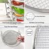 Dehydrator Rack for Ninja Foodi 6.5, & 8 qt & Instant Pot Duo Crisp 8 qt - 5 Stainless Steel Stackable Dehydrator Grill Stand Racks Accessories for Pressure Cooker & Air Fryer - Easy Setup view 4