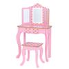 Fantasy Fields Teamson Kids Gisele Play Vanity Set Pink/Rose Gold view 1