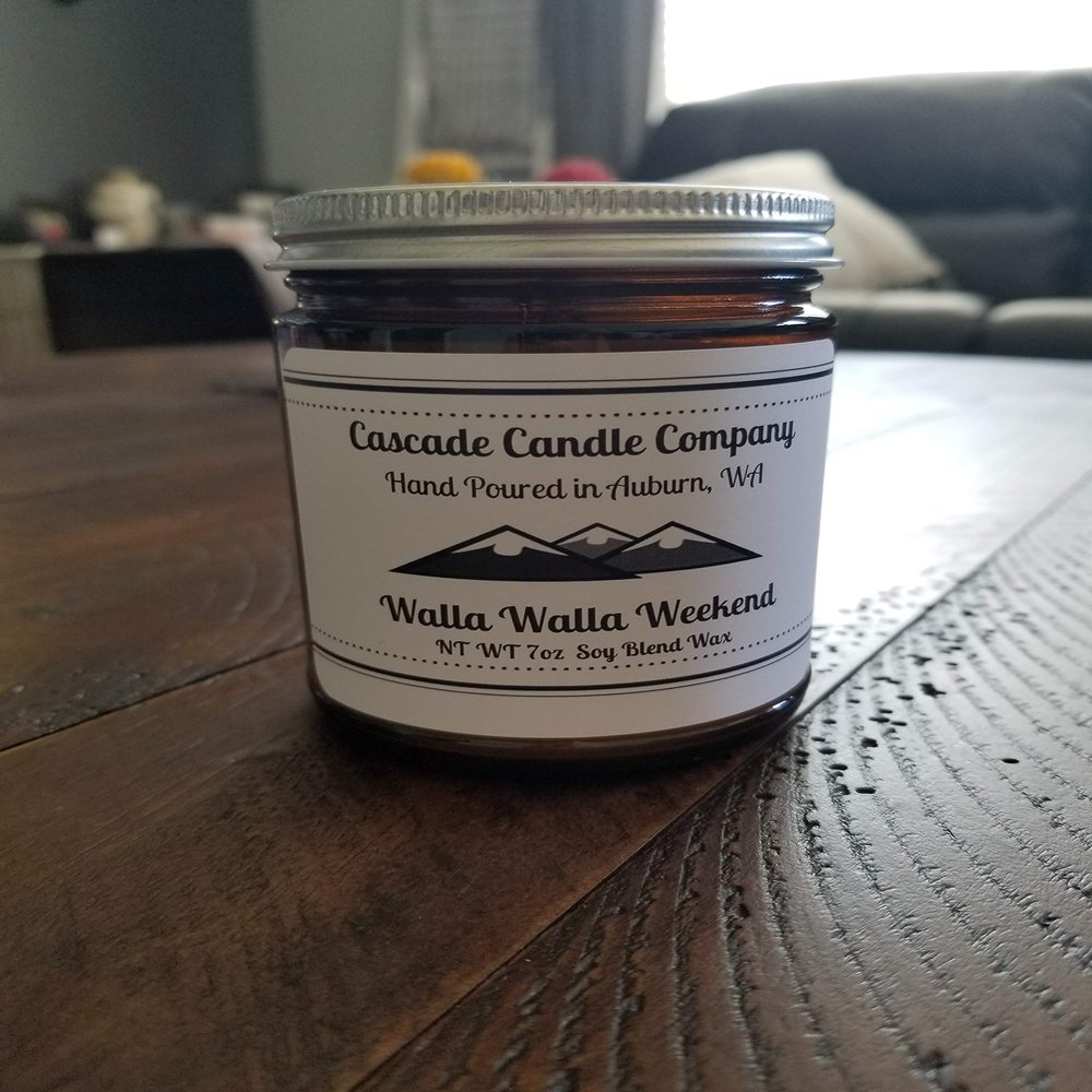 7oz Soy Blend Candle"Walla Walla Weekend"