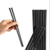 10 Pairs Fiberglass Chopsticks, Reusable Alloy Chop Sticks Non-slip Chopsticks, Dishwasher, 9 1/2 Inches view 1
