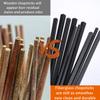 10 Pairs Fiberglass Chopsticks, Reusable Alloy Chop Sticks Non-slip Chopsticks, Dishwasher, 9 1/2 Inches view 4