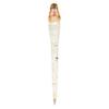 Abbott Collection 27-WHITTLE-0898 Squirrel on Birch Pen, 7 inches L, Brown/Ivory view 3
