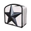 Black Rustic Texas Star Napkin Holder - Country Farmhouse Iron Metal Primitive Kitchen Countertop Napkin Holders, Western Style Stand for Napkins, Perfect Table Counter Decor for Home (Napkin Holder) view 1