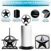 Black Rustic Texas Star Paper Towel Holder, Napkin Holder, Salt and Pepper Shakers Holder, Country Farmhouse Iron Kitchen Counter Accessory Set Holders (Paper Towel, Napkin, S&P Holder (3 Piece Set)) view 4