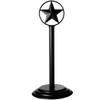 Black Rustic Texas Star Paper Towel Holder - Country Farmhouse Iron Metal Primitive Kitchen Countertop Paper Towel Holders, Western Style Stand for Paper Towels, Table Decor (Paper Towel Holder) view 2